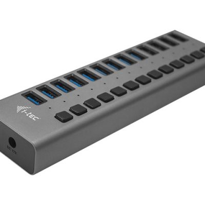 i-Tec USB 3.0 Charging HUB - Hub - 13 x SuperSpeed USB 3.0 - de bureau