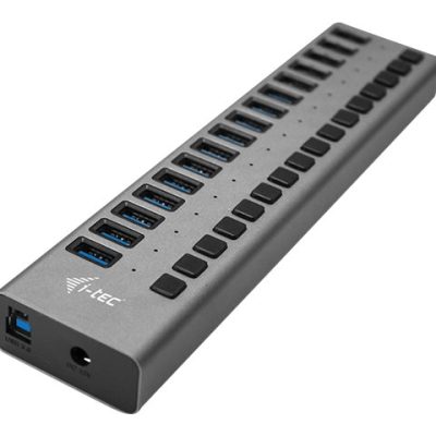 i-Tec USB 3.0 Charging HUB - Hub - 16 x SuperSpeed USB 3.0 - de bureau