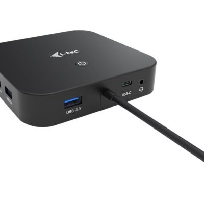 i-Tec USB-C  - Station d'accueil - USB-C / Thunderbolt 3 - 2 x DP - GigE
