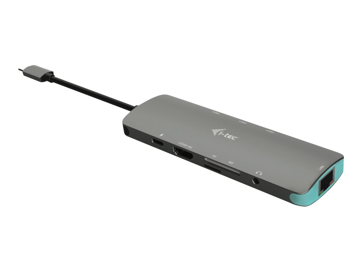 i-Tec USB-C Metal Nano - Station d'accueil - USB-C 3.1 - HDMI - GigE