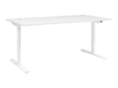 Bureau électrique réglable YES ! - 160 cm - Blanc
